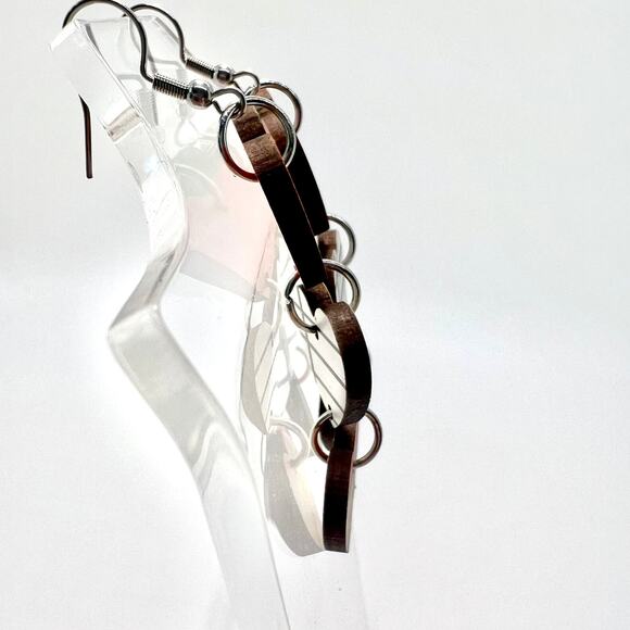 Teacher Earrings - School Earrings - Back To School - Apple - Paper - Pencil - Picture 3 of 8